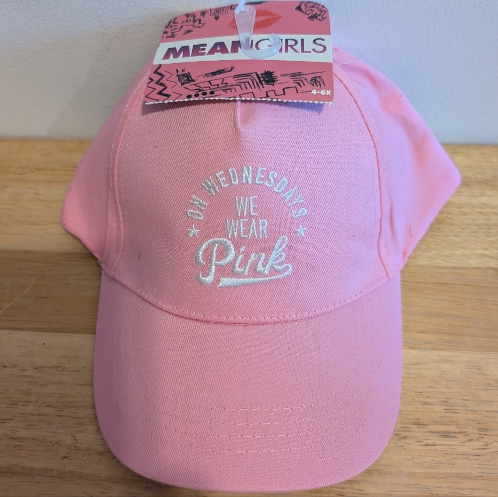 Pink Kids Cap Meangirls